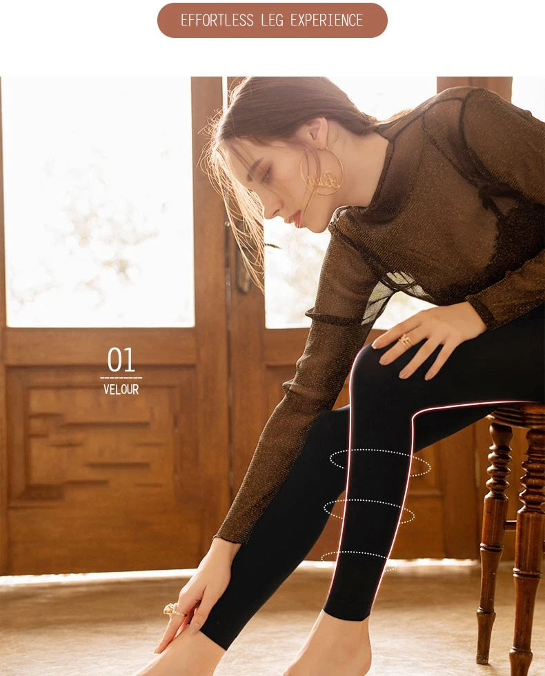 Winter Leggings For Women Fleece Lined Stretch Leggings