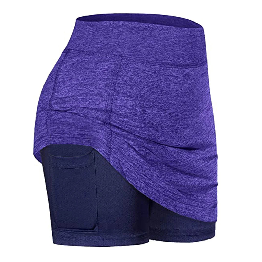 Women's High-Waist Tennis & Golf Skirt