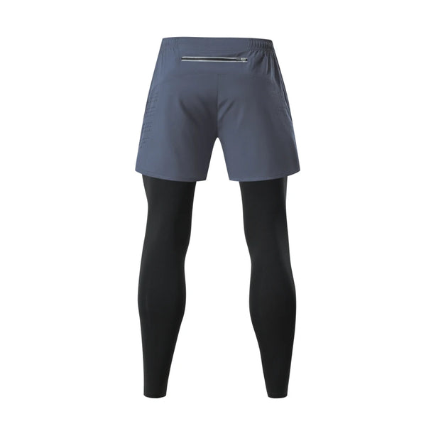 Men's Quick-Dry Two-in-One Sports Pants