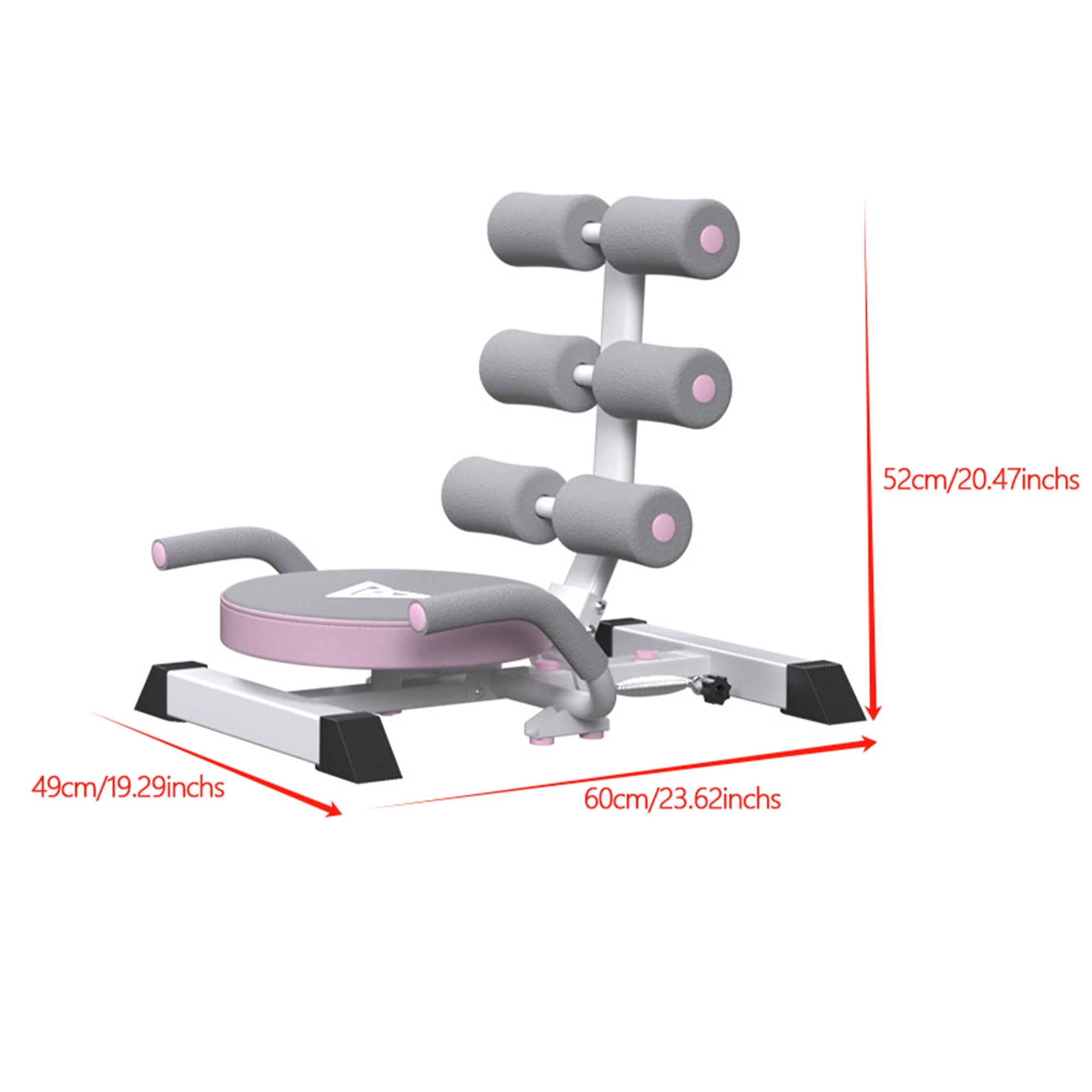 Ab Machine Sit Up Bench for Core Workout