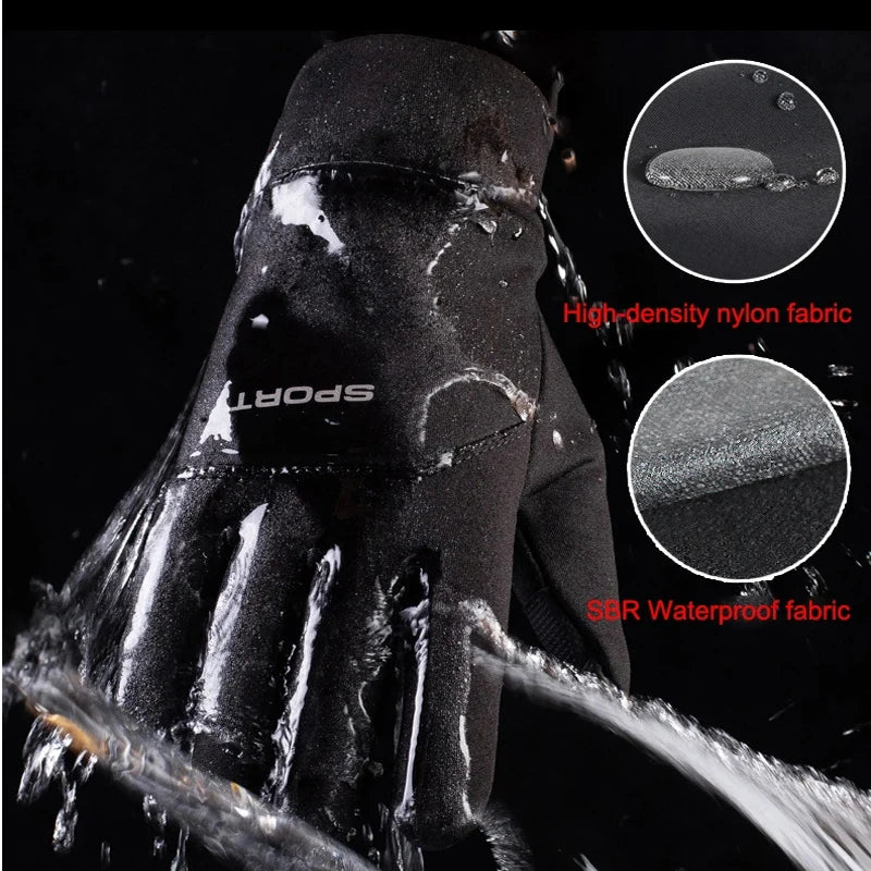 Autumn & Winter Touchscreen Cycling Gloves for Men & Women