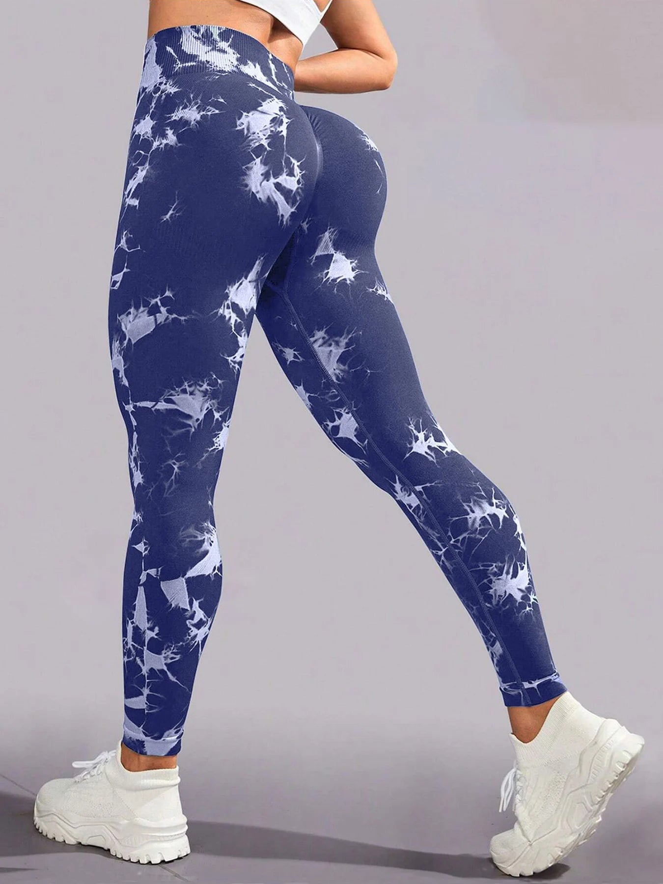 Women’s Tie-Dye Seamless Sports Leggings