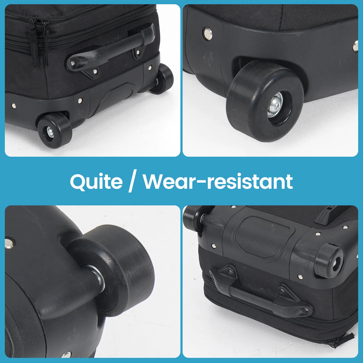 Ski & Snowboard Bag with Wheels for Winter Sports