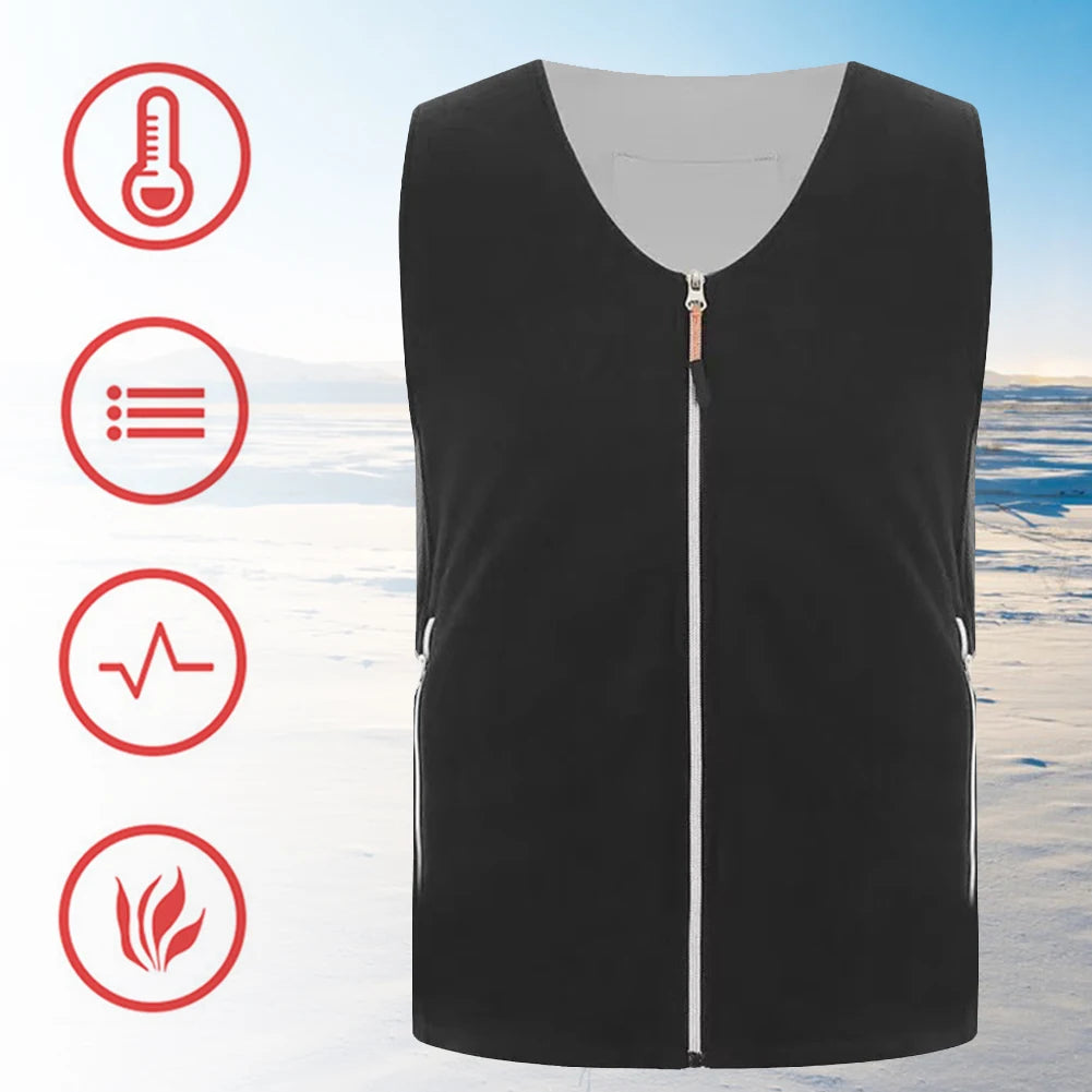 Electric Heated Jacket USB Heated Vest for Men & Women