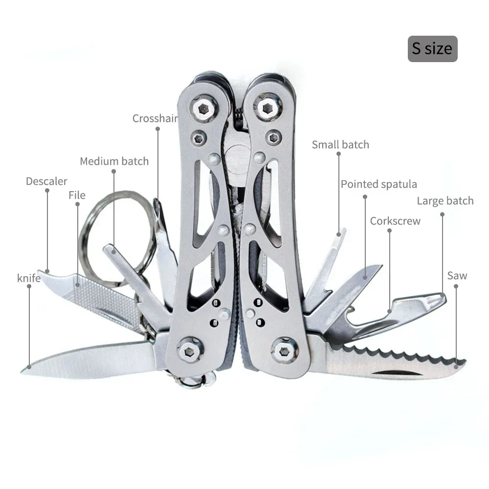 Outdoor Folding Multipurpose Survival Tool