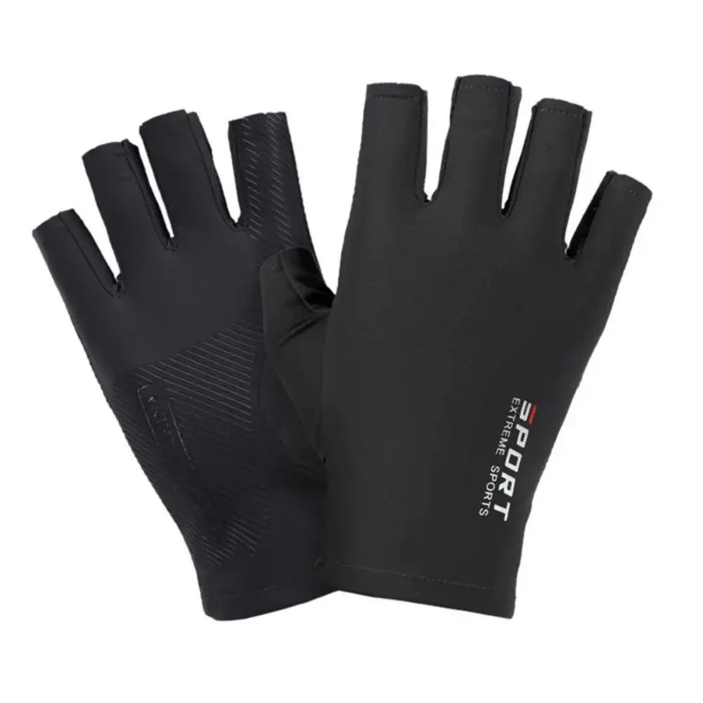 Ice Silk Half-Finger Cycling Gloves
