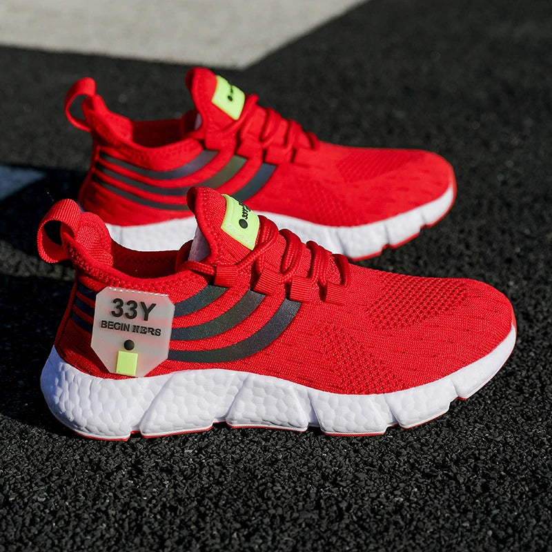 Men's Luxury Brand Breathable Running Sneakers