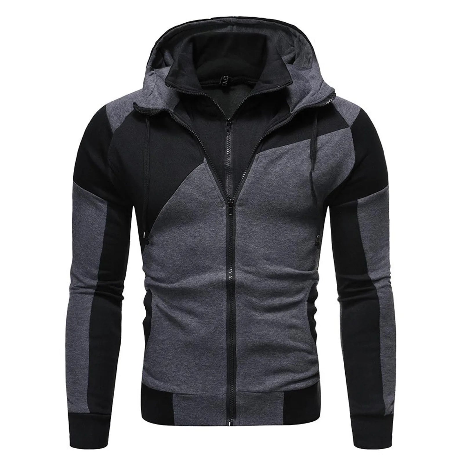 Men's Spring Two-Piece Zipper Sweatpants Set