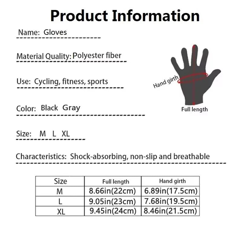 Autumn & Winter Touchscreen Cycling Gloves for Men & Women