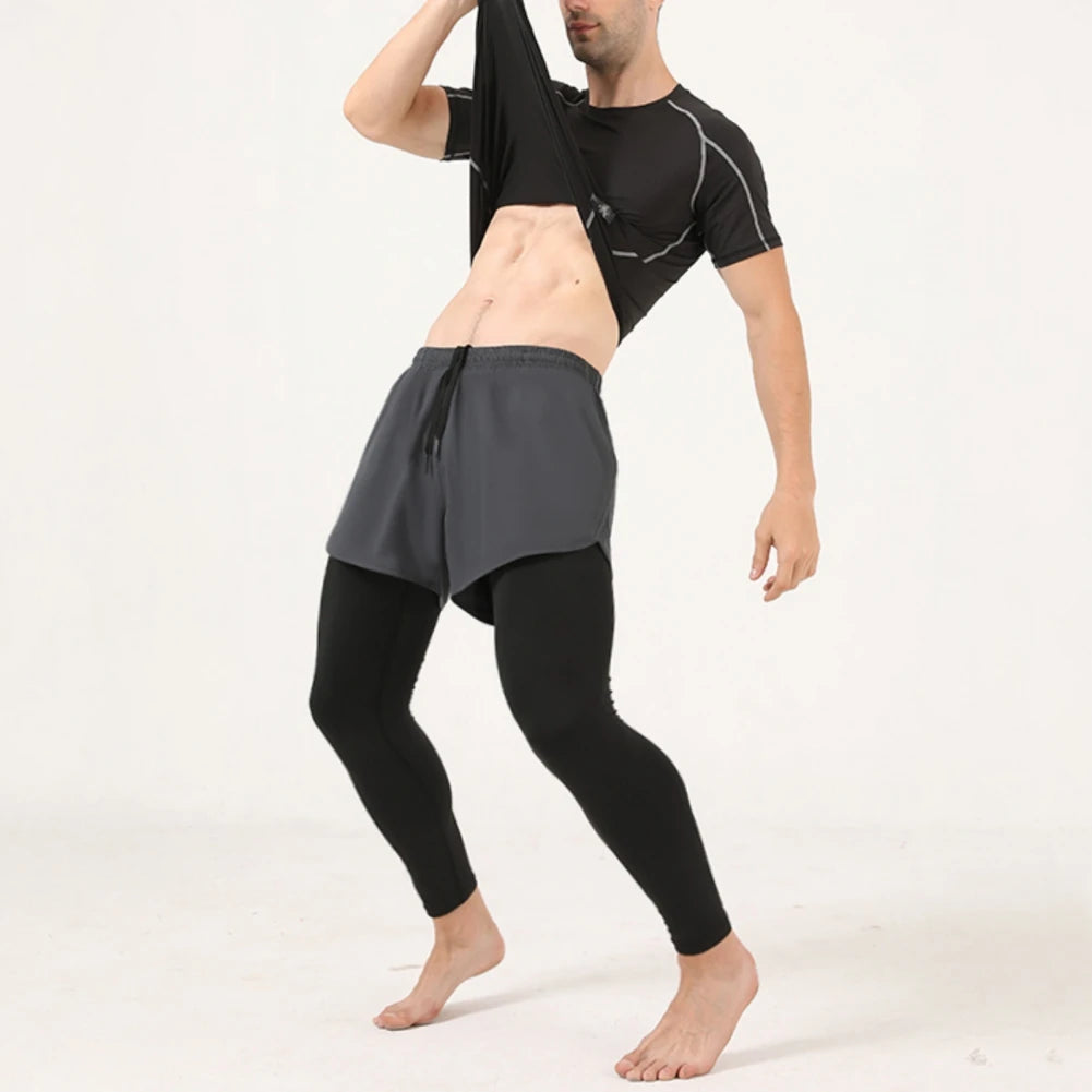 Men's Quick-Dry Two-in-One Sports Pants