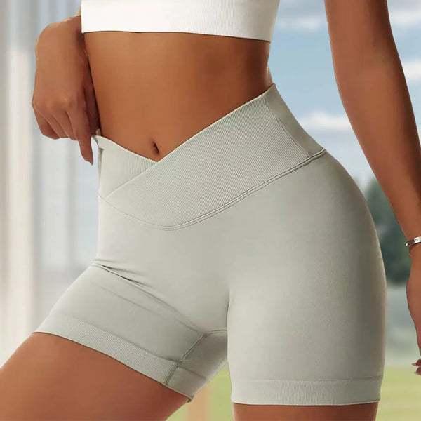Women's High-Waisted Workout Shorts