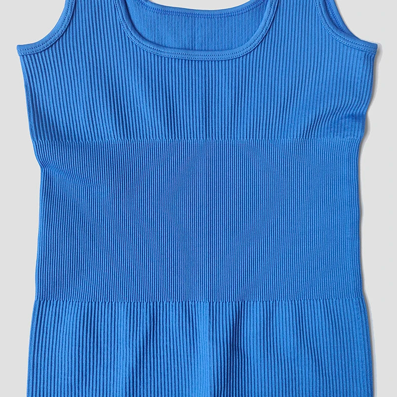 Women’s Seamless Ribbed Yoga Jumpsuit