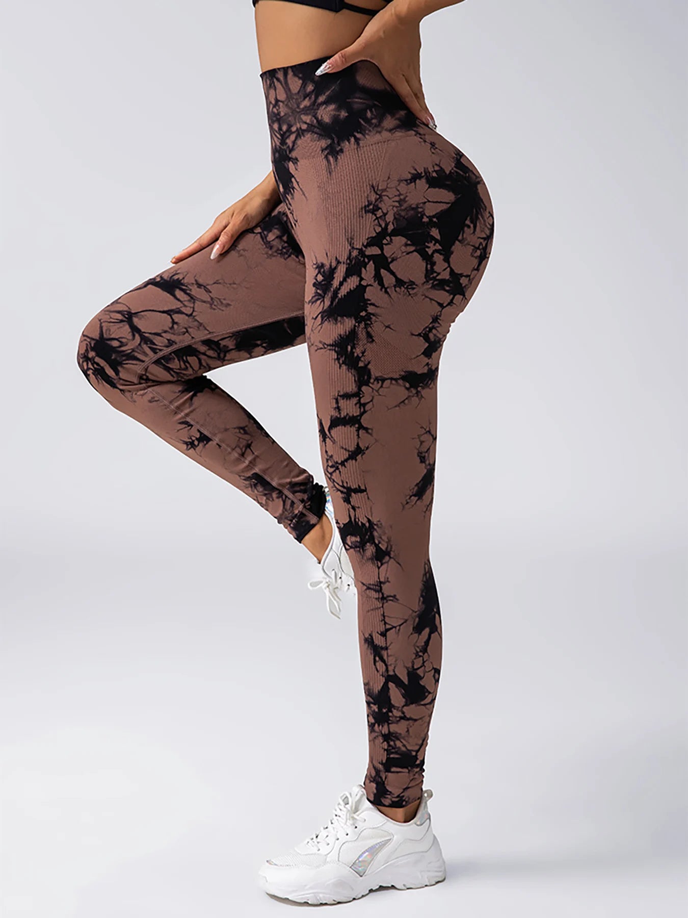 Women’s Tie-Dye Seamless Sports Leggings
