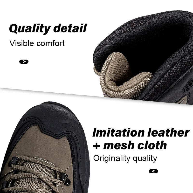Men's Mountain Climbing & Motorcycle Boots