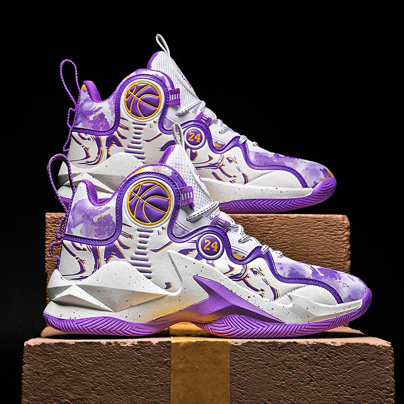 Men's No-Slip Basketball Training Shoes