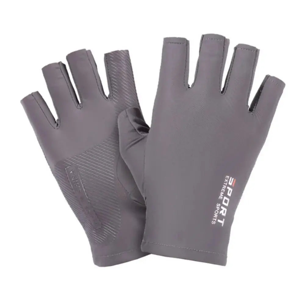 Ice Silk Half-Finger Cycling Gloves