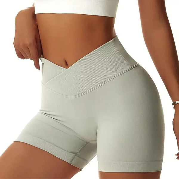 Women's High-Waisted Workout Shorts