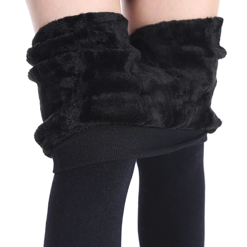 Winter Leggings For Women Fleece Lined Stretch Leggings