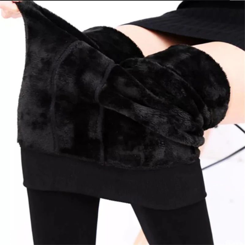 Winter Leggings For Women Fleece Lined Stretch Leggings