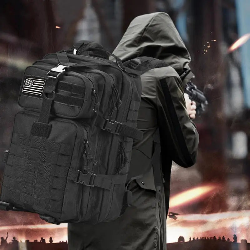 50L Tactical Backpack – Waterproof & Durable