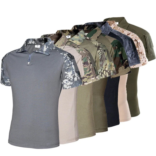 Camouflage Military Tactical Shirt for Men
