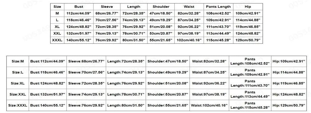 Men's Spring Two-Piece Zipper Sweatpants Set