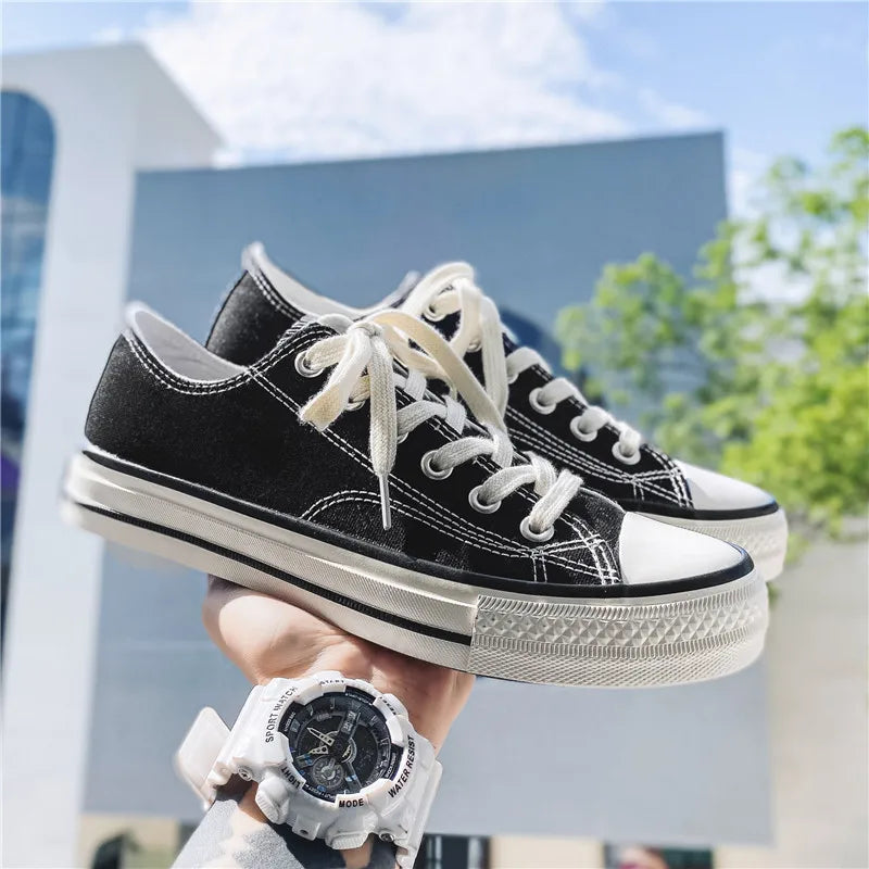 Unisex 1970's Retro Canvas Shoes