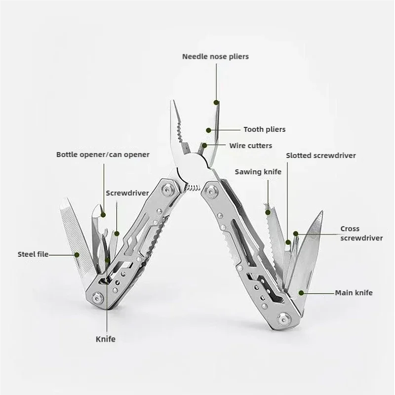 Outdoor Folding Multipurpose Survival Tool