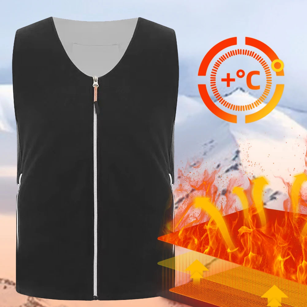 Electric Heated Jacket USB Heated Vest for Men & Women