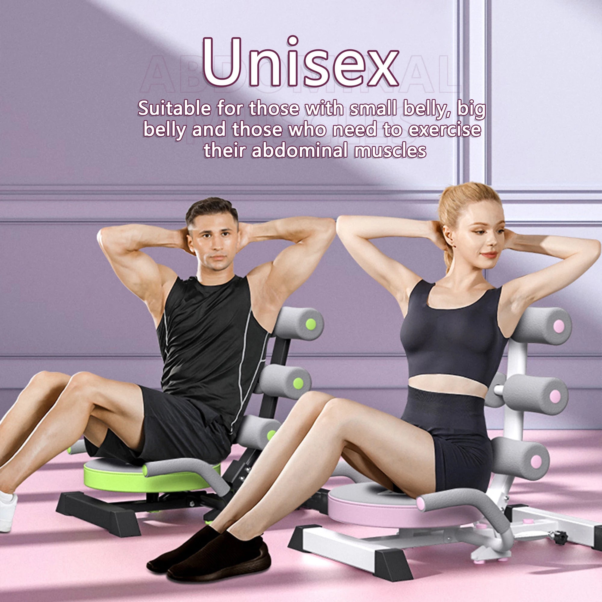 Ab Machine Sit Up Bench for Core Workout