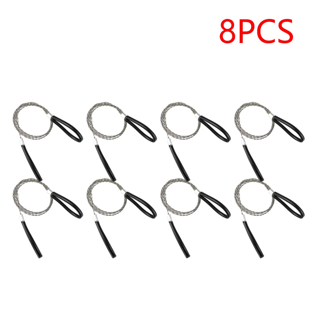 8–20PCS Stainless Steel Wire Pocket Saw