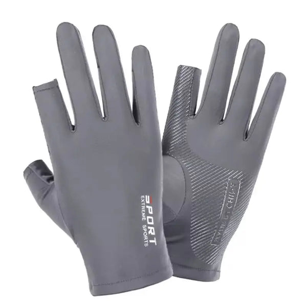 Ice Silk Half-Finger Cycling Gloves