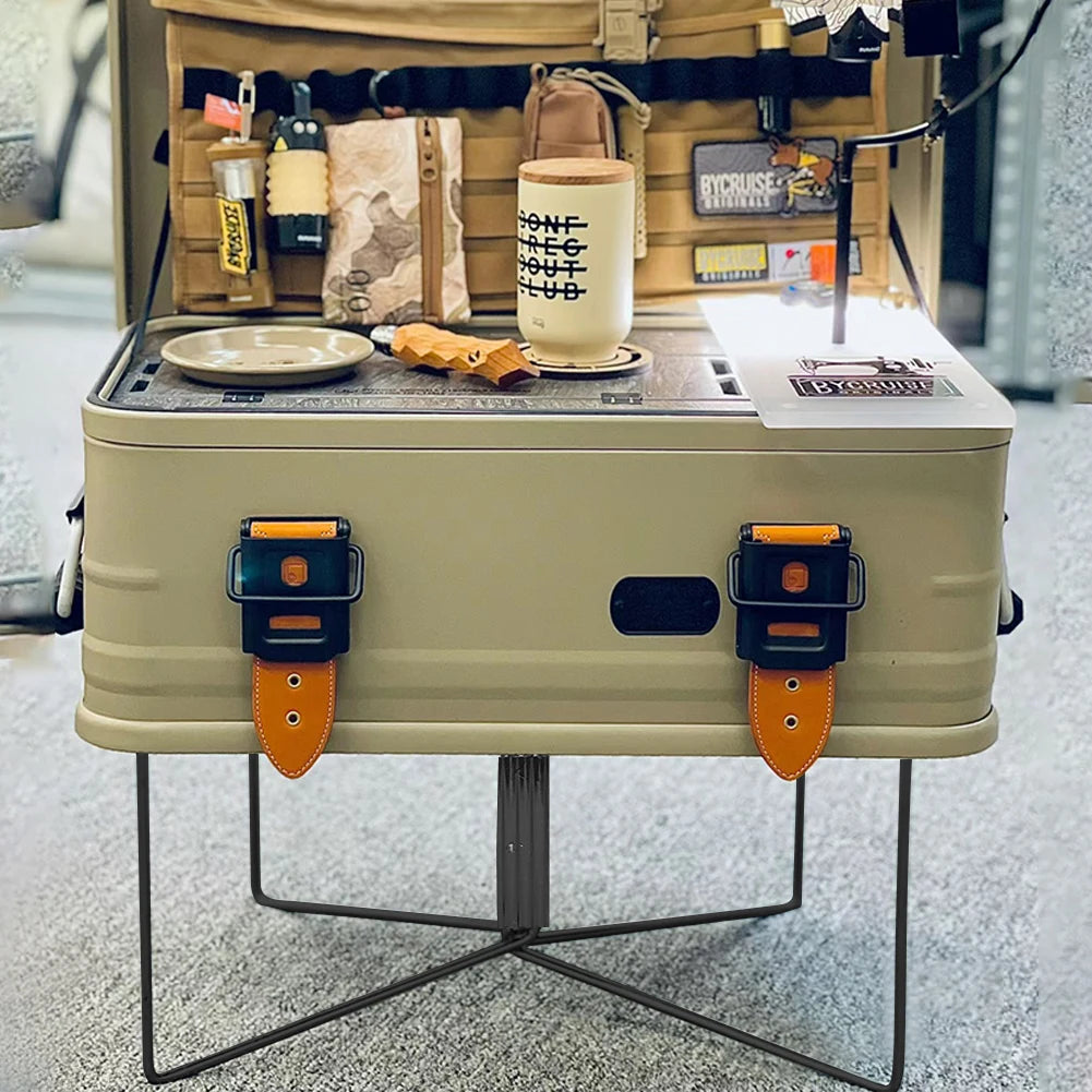 Camping Folding Cooler Box Stand