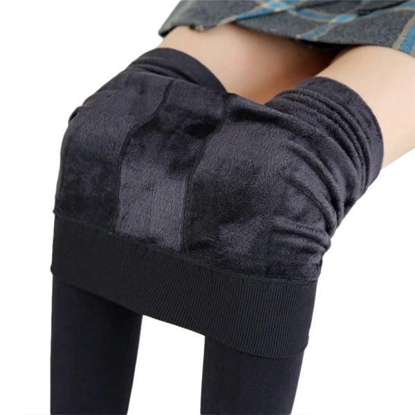 Winter Leggings For Women Fleece Lined Stretch Leggings