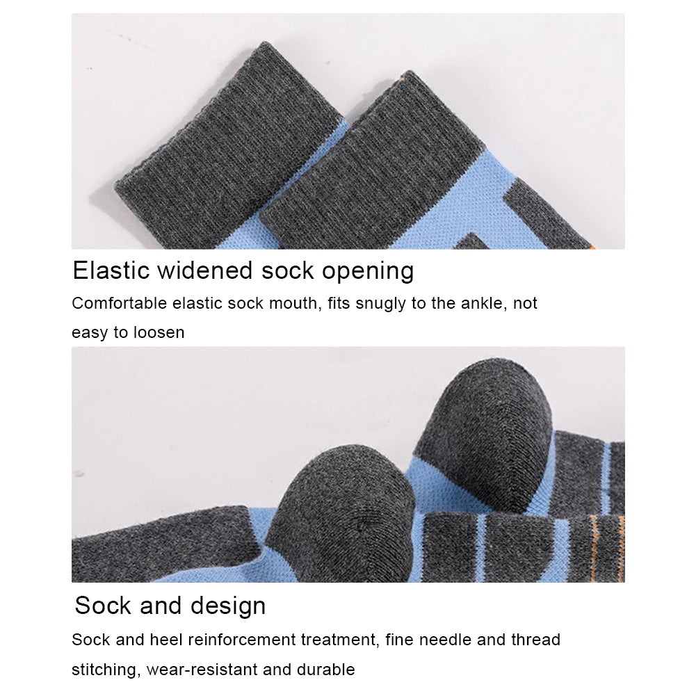 Winter Hiking Socks High Tube for Skiing & Outdoor Activities