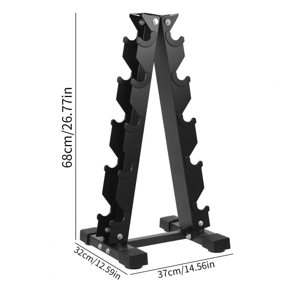 5-Tier Dumbbell Rack Stand