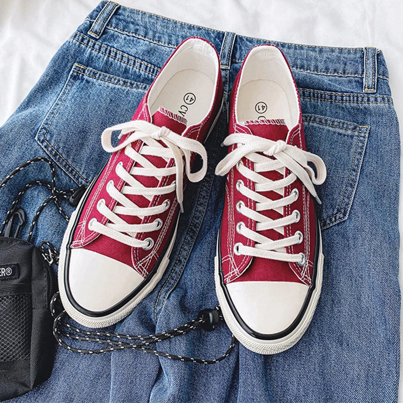 Unisex 1970's Retro Canvas Shoes