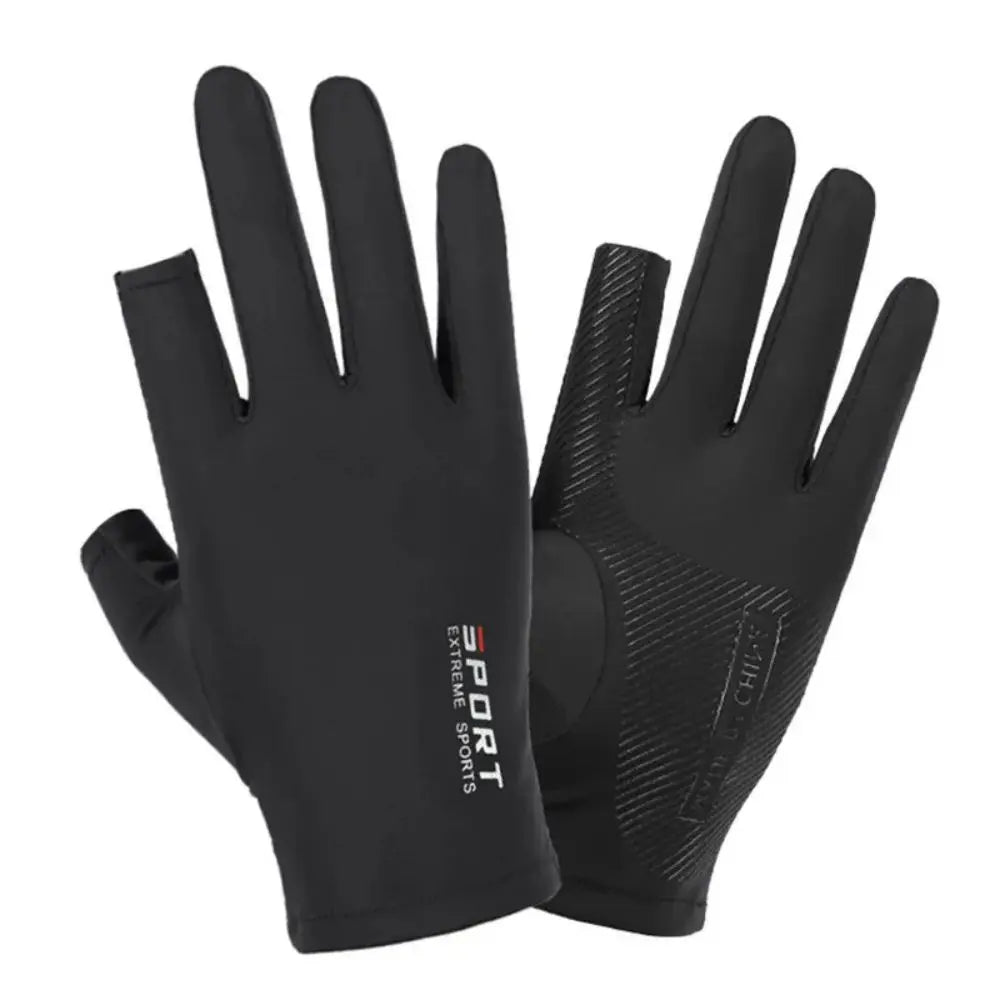Ice Silk Half-Finger Cycling Gloves