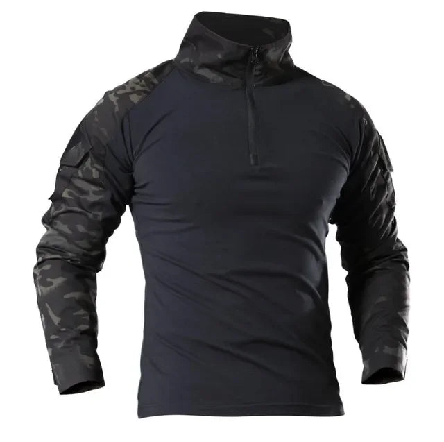 Men’s Outdoor Tactical Military Long Sleeve T-Shirt