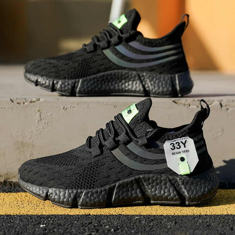 Men's Luxury Brand Breathable Running Sneakers