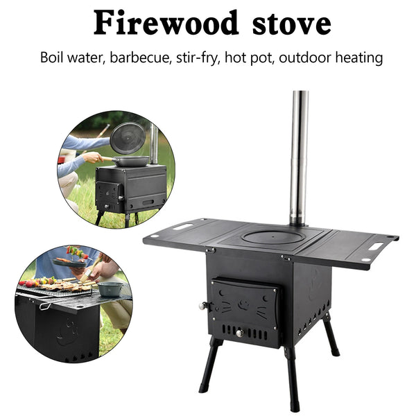 Portable Outdoor Wood Burning Camping Stove