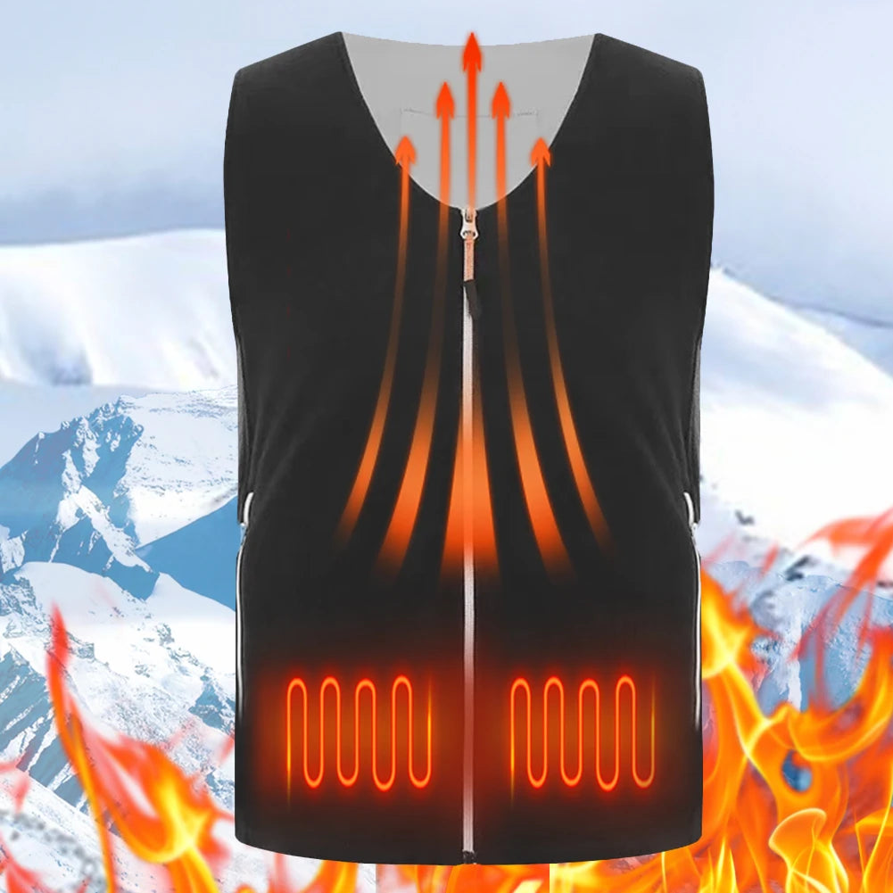 Electric Heated Jacket USB Heated Vest for Men & Women