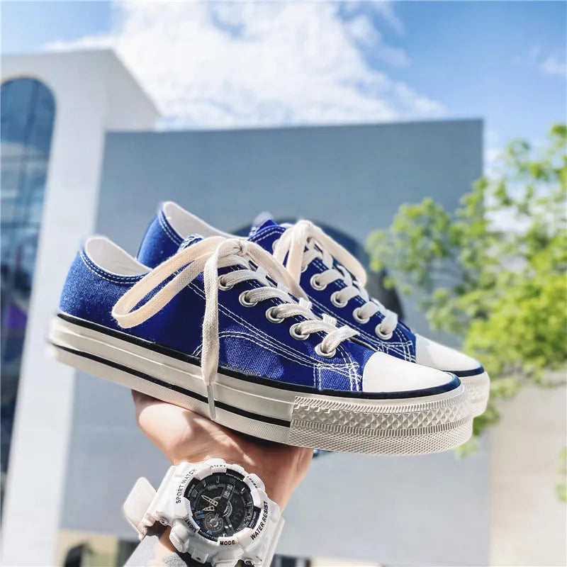 Unisex 1970's Retro Canvas Shoes