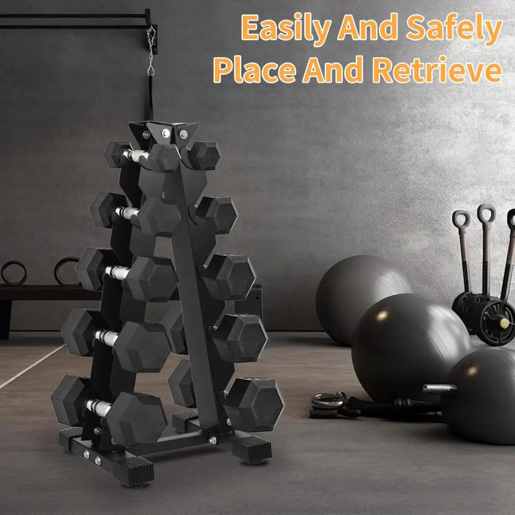 5-Tier Dumbbell Rack Stand