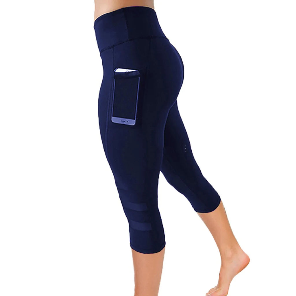 Women's High Waist Seamless Yoga Tights