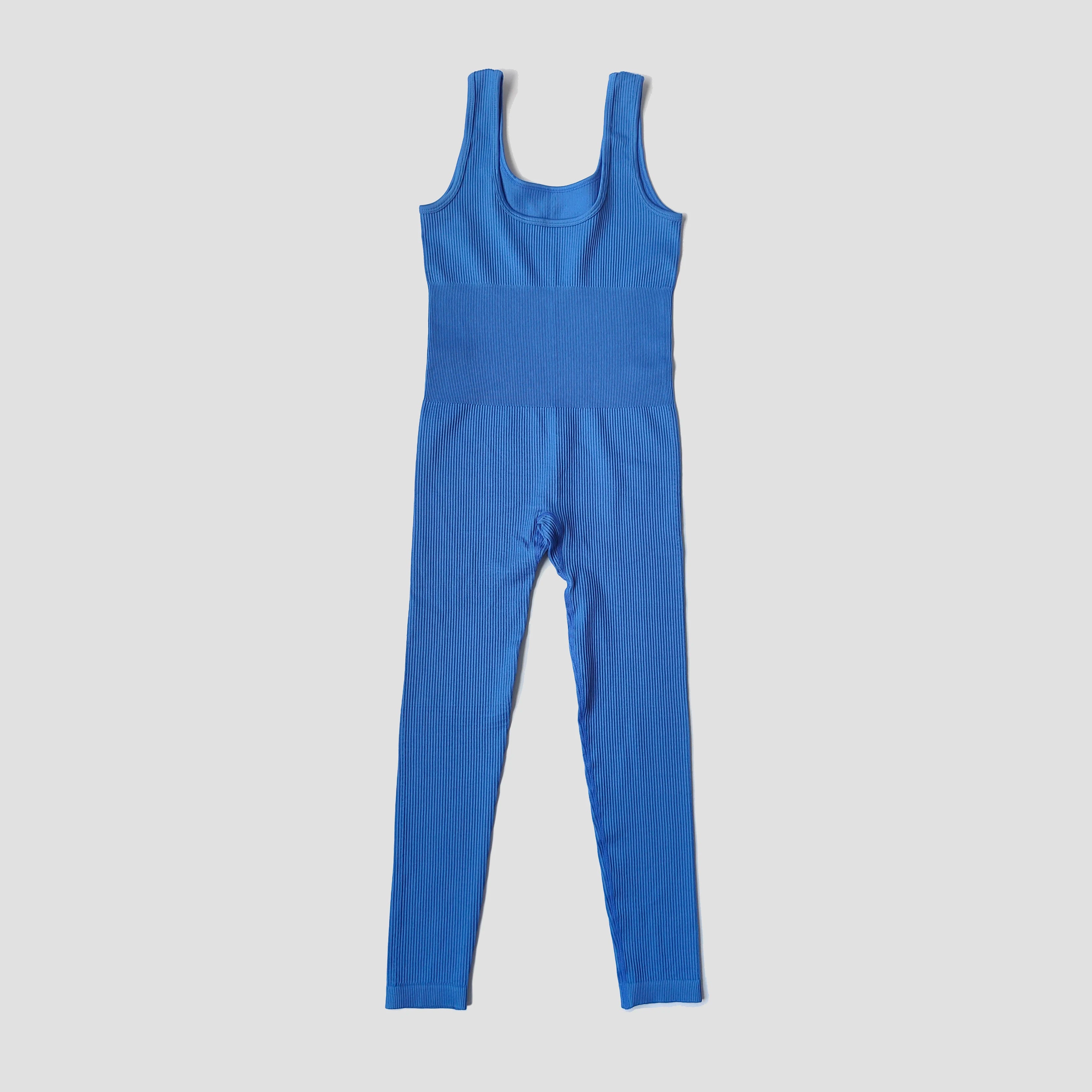 Women’s Seamless Ribbed Yoga Jumpsuit