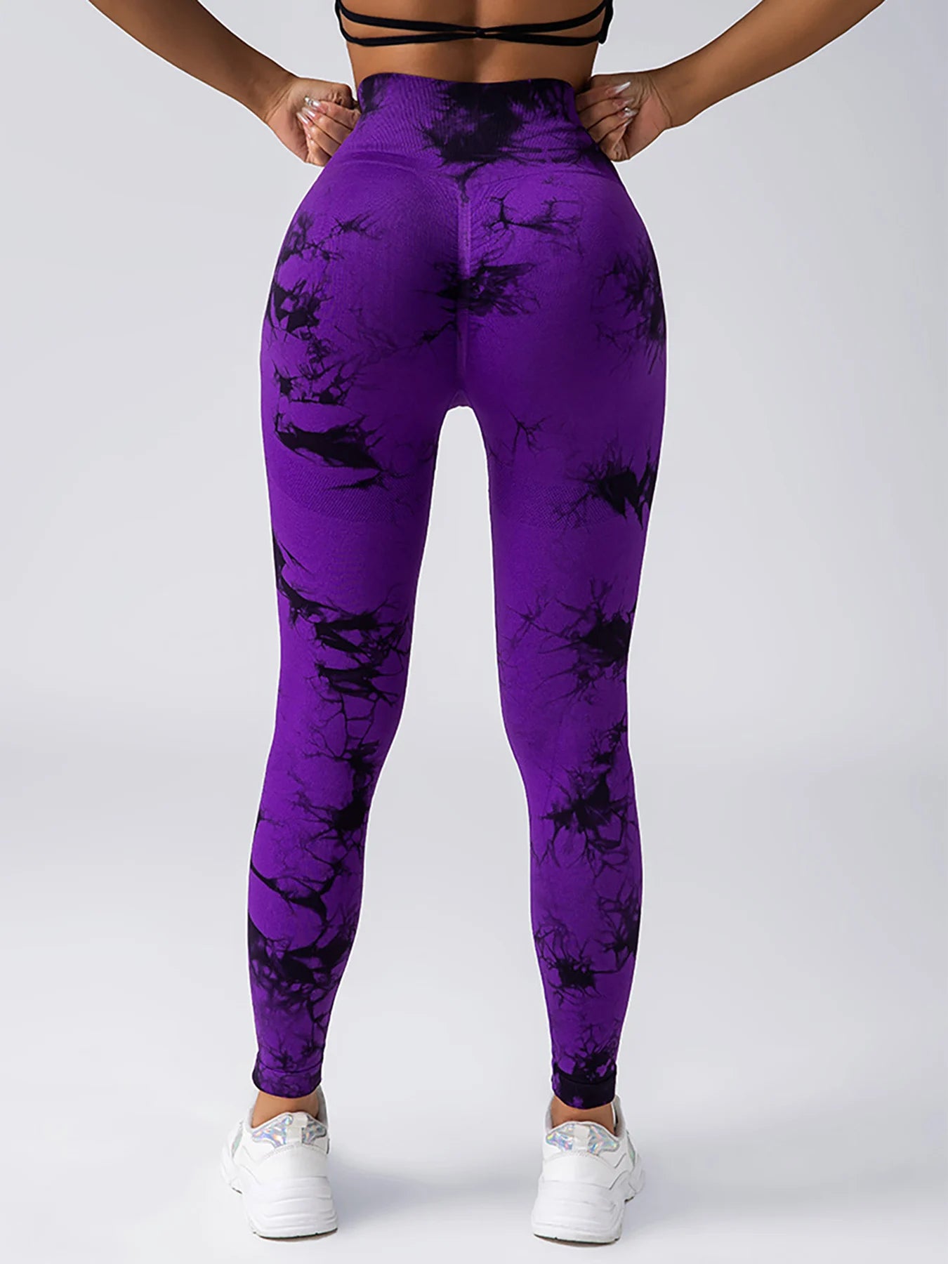 Women’s Tie-Dye Seamless Sports Leggings