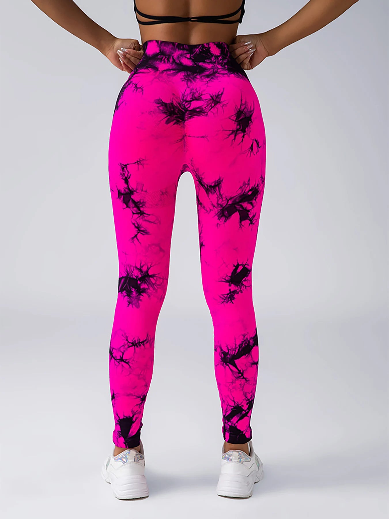 Women’s Tie-Dye Seamless Sports Leggings